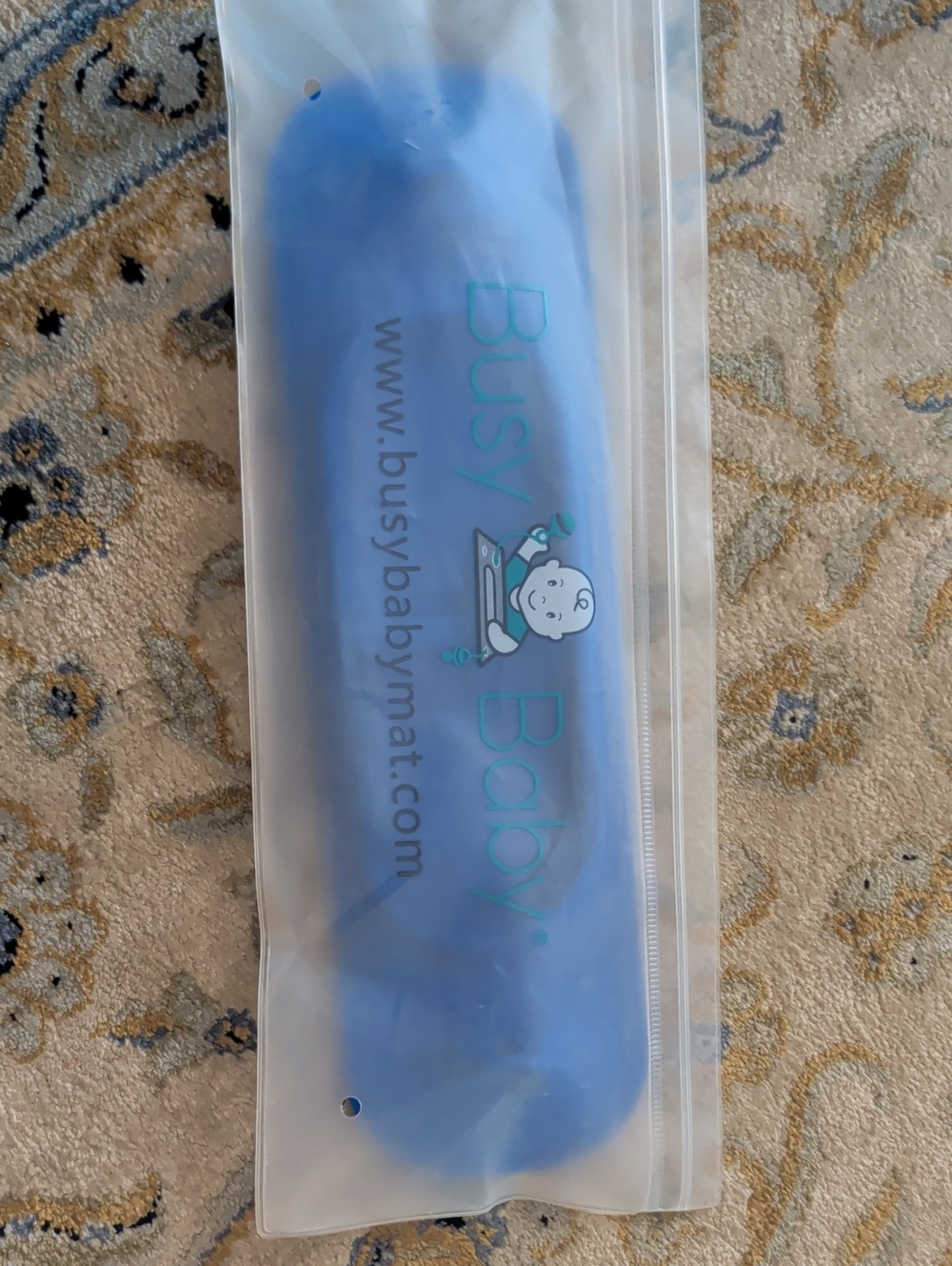 Busy Baby Silicone Mini Mat - Blue